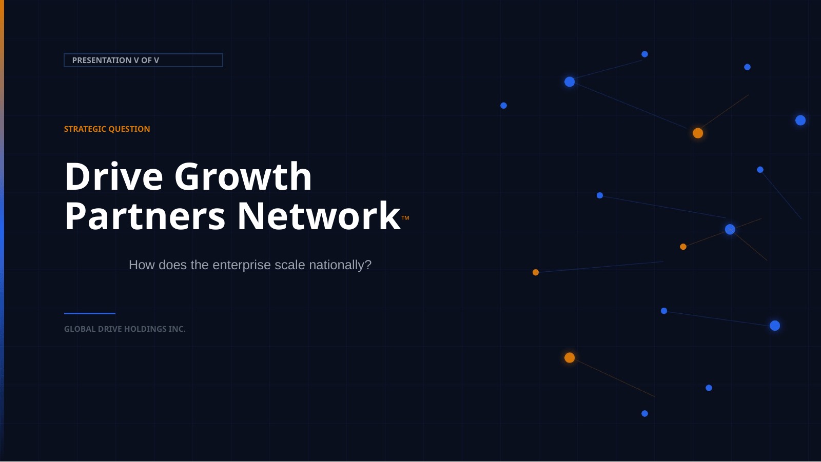 Drive Growth Partners Network Cover